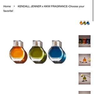 KKW X KENDALL JENNER FRAGRANCE COLLABORATION FRAGRANCE (SOLD AS A SET ONLY)